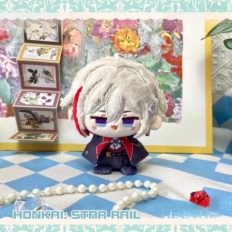 Smile House Plush Honkai: Star Rail Huohuo Argenti Topz Ruan Mei Serval Plushies 12CM Plush Doll