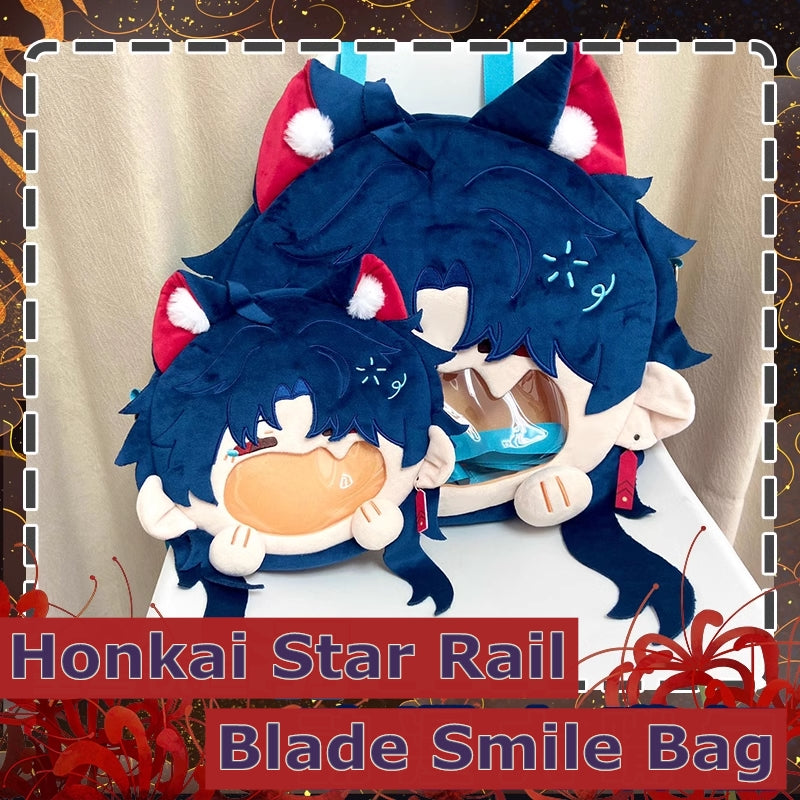 Smile House Plush Honkai: Star Rail Blade Crossbody Bag Backpack