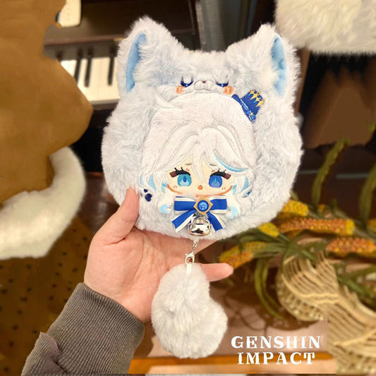 Smile House Plush Genshin Furina Focalors Bag Purse