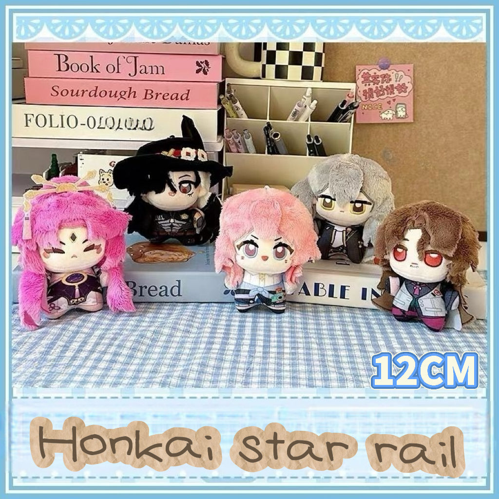 Smile House Plush Honkai: Star Rail Cloak Plushies Boothill March 7th Stelle Fuxuan Fu Xuan Gallagher 12CM HX Style Plush Doll