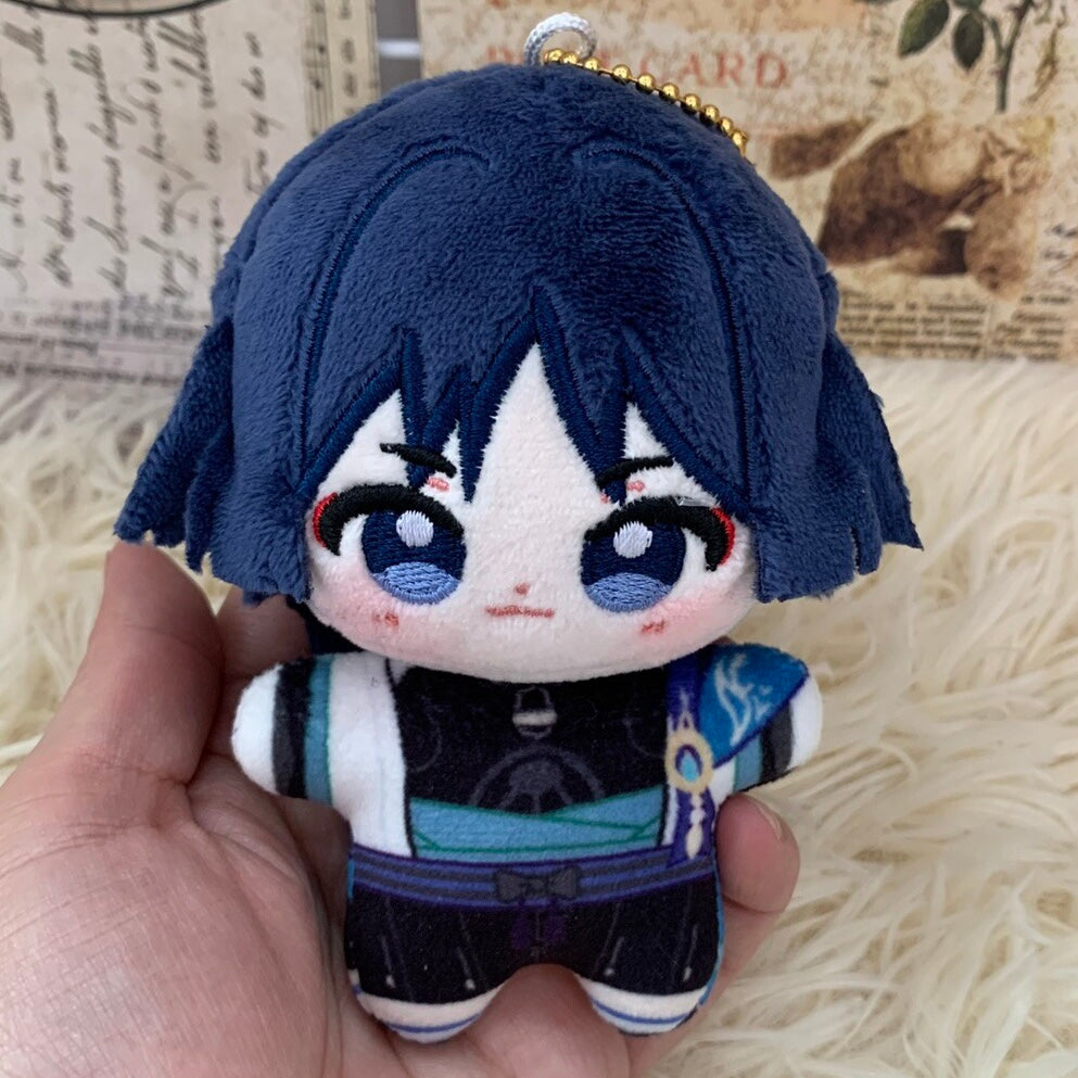 Smile House Plush Genshin Impact Xiao Venti Wanderer Kabukimono Kaedehara Kazuha Plush Doll 12 CM