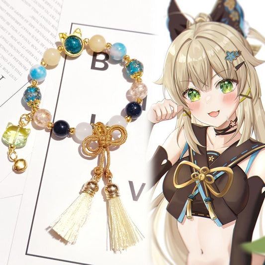 ¡¾Free Shipping¡¿Smile House Plush Genshin Impact Kirara Inspired Bracelets