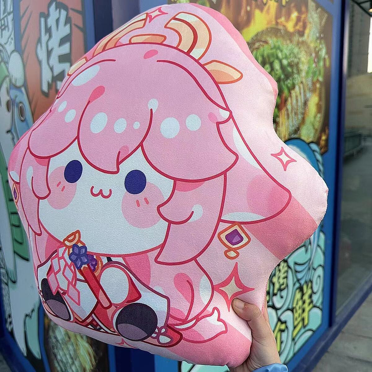 Smile House Plush Genshin Impact Pillow Yae Miko Plush Doll 38CM