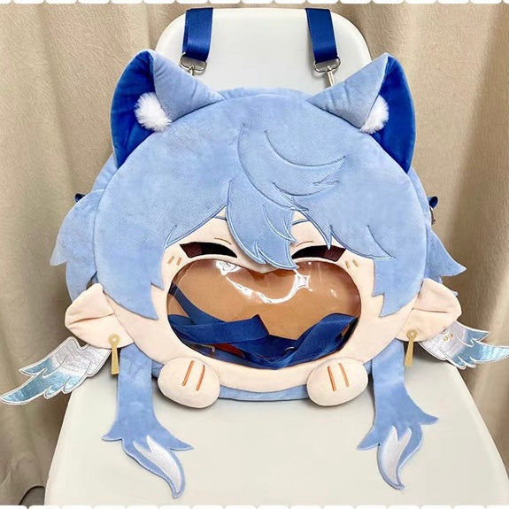 Smile House Plush Honkai Star Rail Sunday Smile Backpack Crossbody Bag