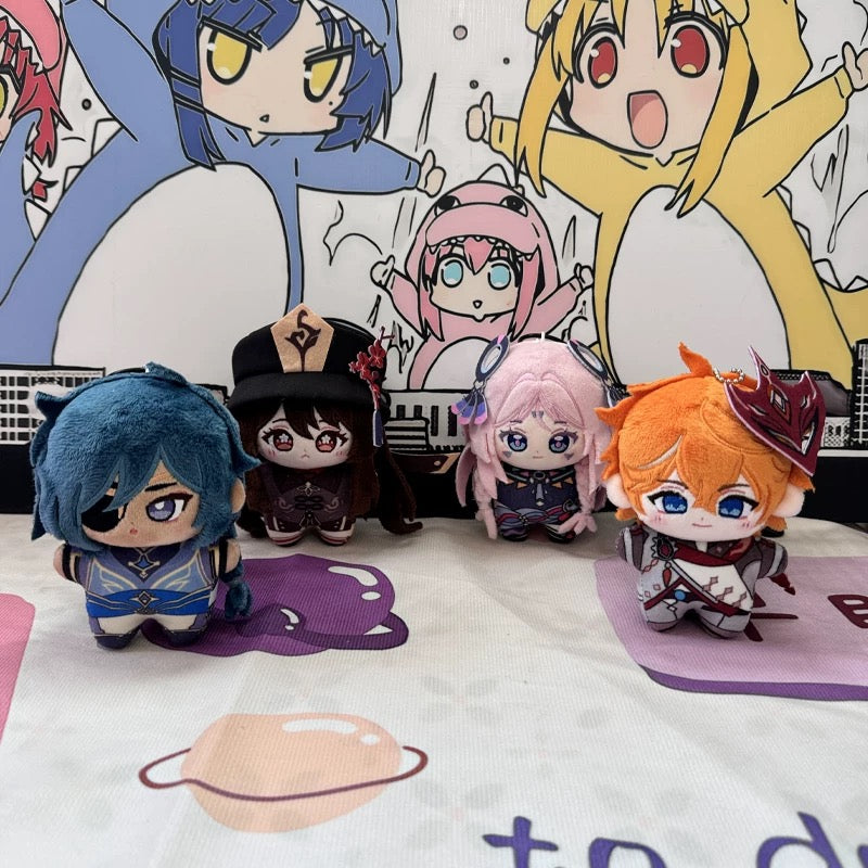 Smile House Plush Genshin Impact Plushies Citlali Kaeya Tartaglia Childe Hutao 12CM HX Style Plush Doll