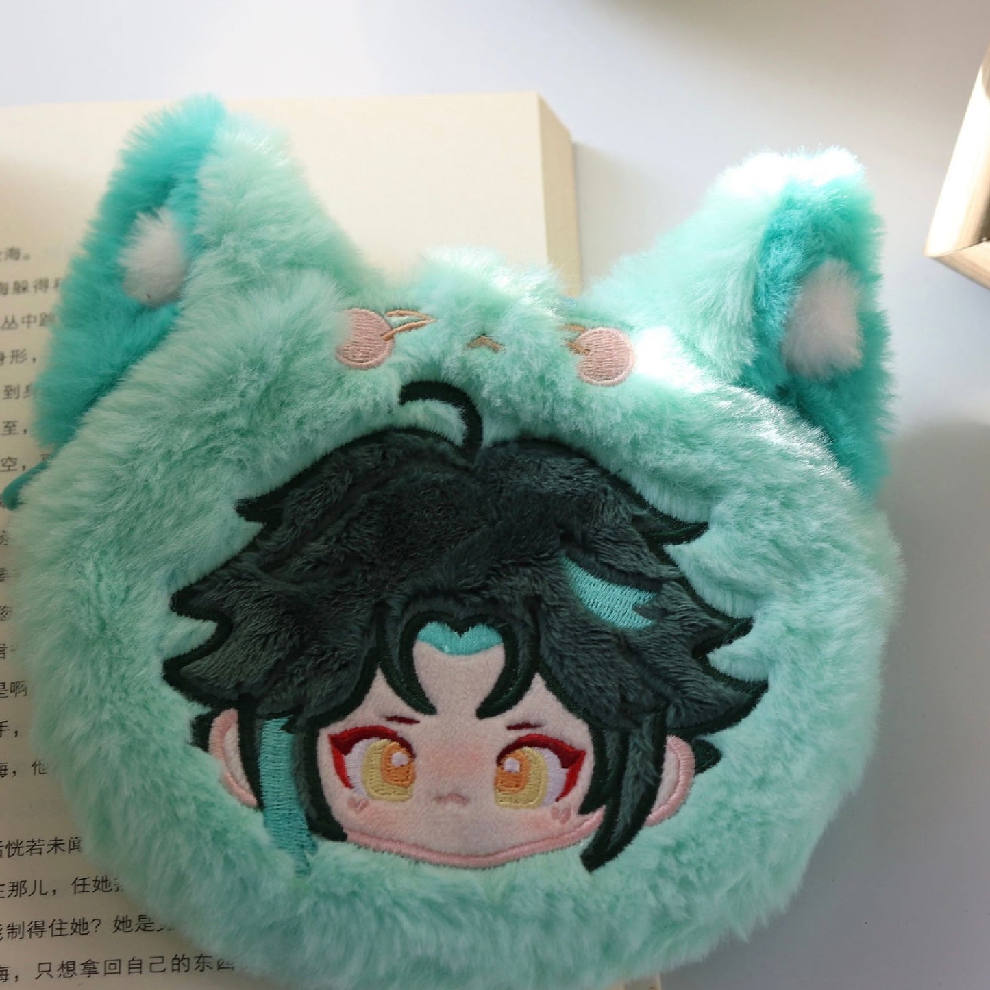 Smile House Plush Genshin Impact Fanart Xaio Purse Bag