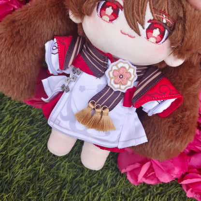 Smile House Plush Genshin Impact Hutao Cherries Snow-Laden Plushies 20CM Plush Doll
