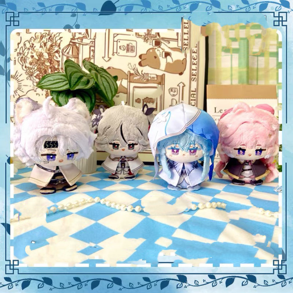 Smile House Plush Wuthering Waves Plushies Shorekeeper Encore Camellya Lingyang Cloak Plush Doll 12CM