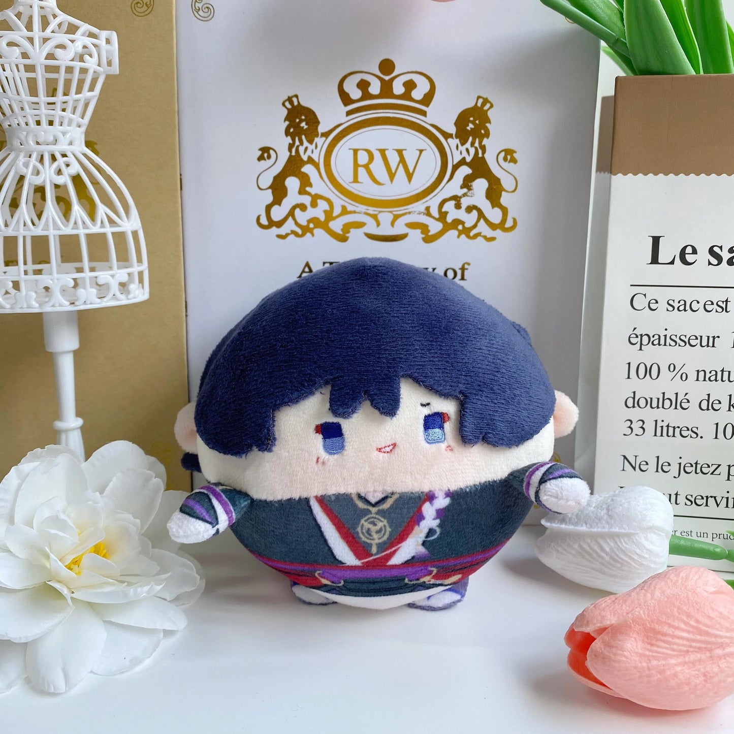 Smile House Plush Genshin Impact Plushies Wanderer Scaramouche Plush Ball Doll