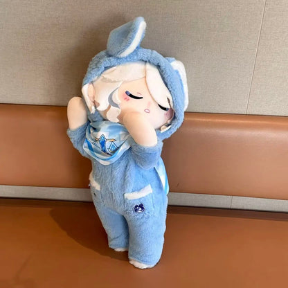 Smile House Plush Genshin Impact Fanmade Plushies Furina Sleeping Plush Doll 60CM