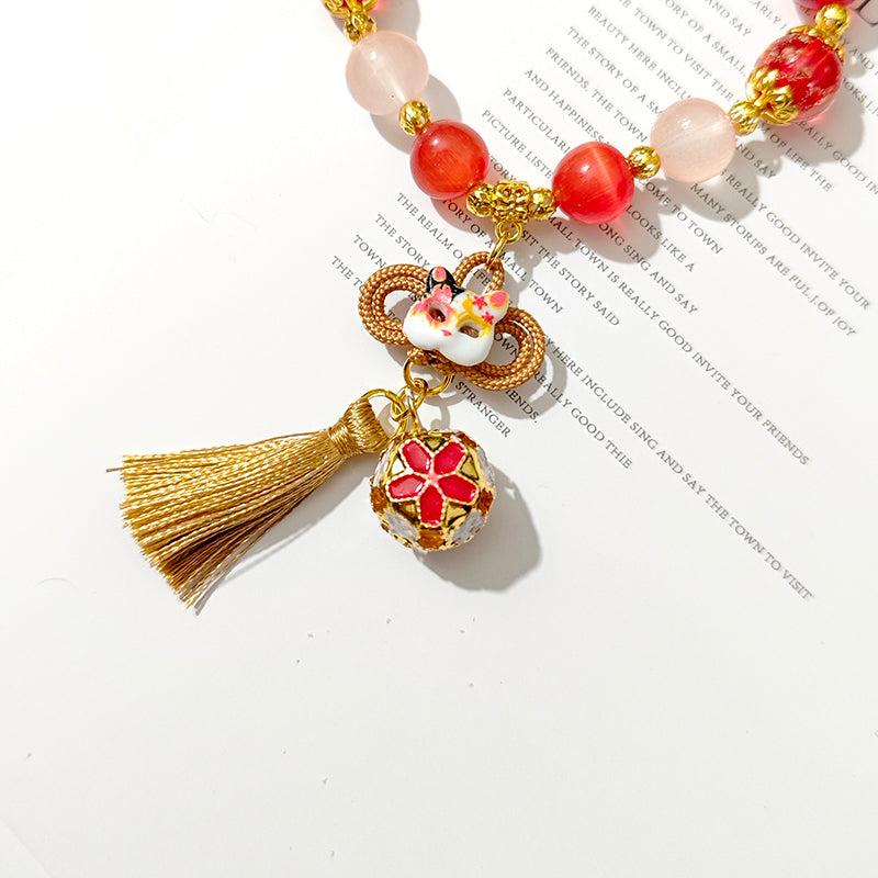 Smile House Plush Honkai: Star Rail Sparkle Hanabi Inspired Bracelet