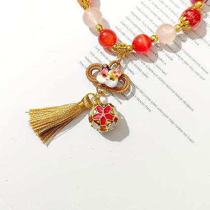 Smile House Plush Honkai: Star Rail Sparkle Hanabi Inspired Bracelet