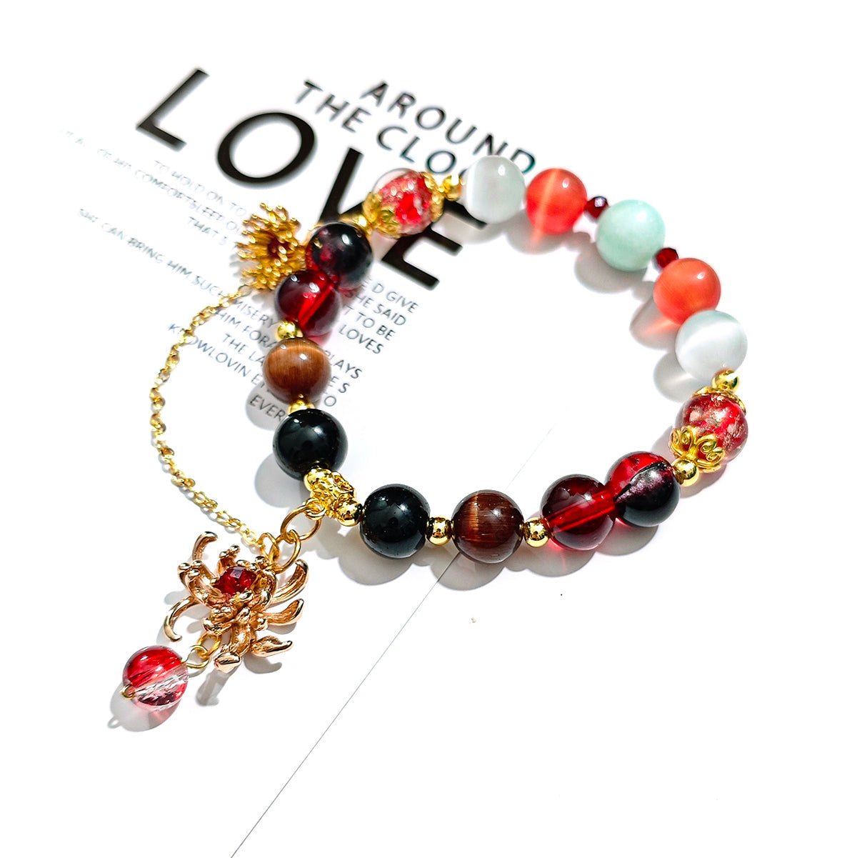 Smile House Plush Game Wuthering Waves Phrolova Inspired Bracelet