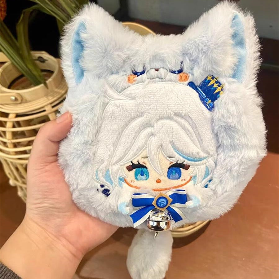 Smile House Plush Genshin Furina Focalors Bag Purse