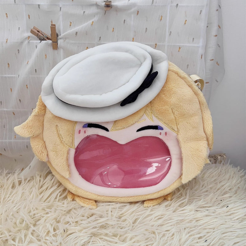 Smile House Plush NIJISANJI Vtuber Luca Backpack Crossbody Bag