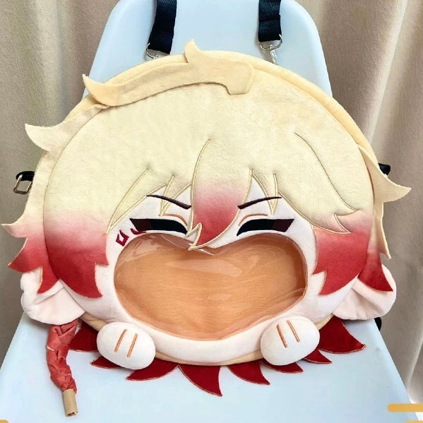 Smile House Plush Honkai Star Rail Mydei Smile Backpack Crossbody Bag