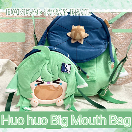 Smile House Plush Honkai: Star Rail Fanart Huohuo Huo Huo Crossbody Bag Backpack