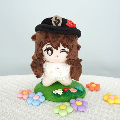 Smile House Plush Genshin Impact Fanart Plushie Hutao Cute Plush Doll 12 CM