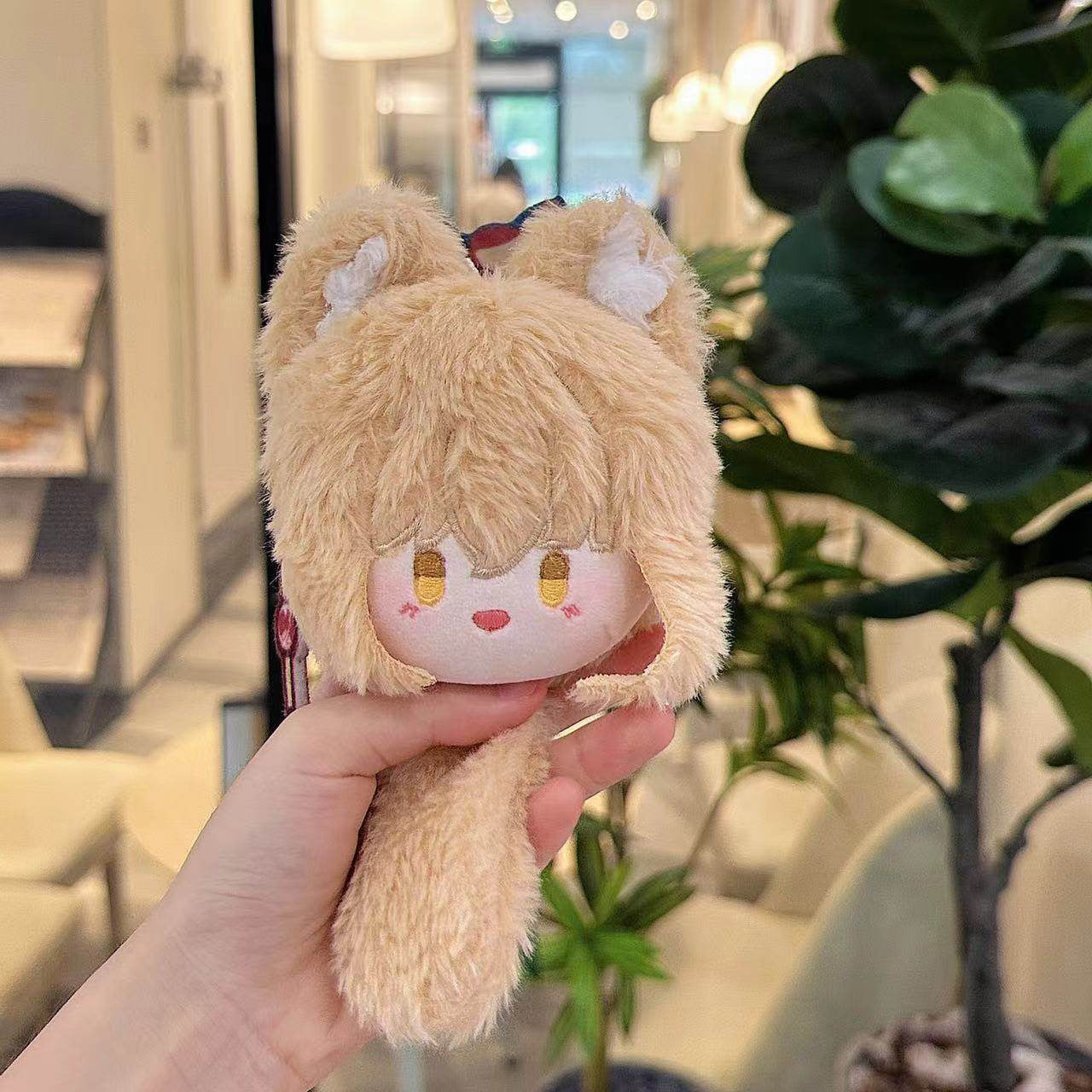 Smile House Plush Genshin Impact Yoimiya Staring Eyes Plush Doll Ball