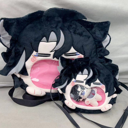 Smile House Plush Game Genshin Impact Wriothesley Crossboday Bag Backpack