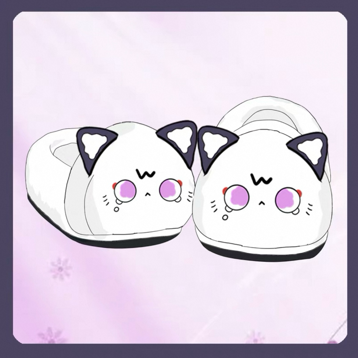 Smile House Plush Genshin Impact Furina Hutao Xiao Kaedehara Kazuha Plush Slippers