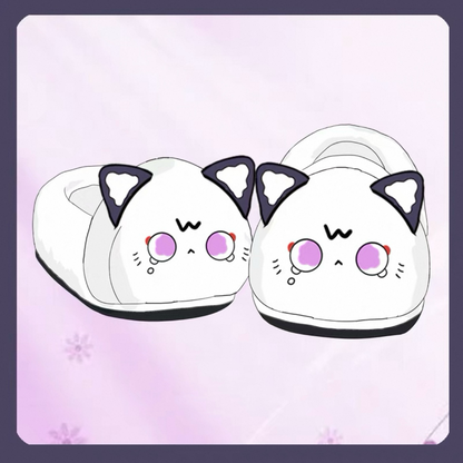 Smile House Plush Genshin Impact Furina Hutao Xiao Kaedehara Kazuha Plush Slippers