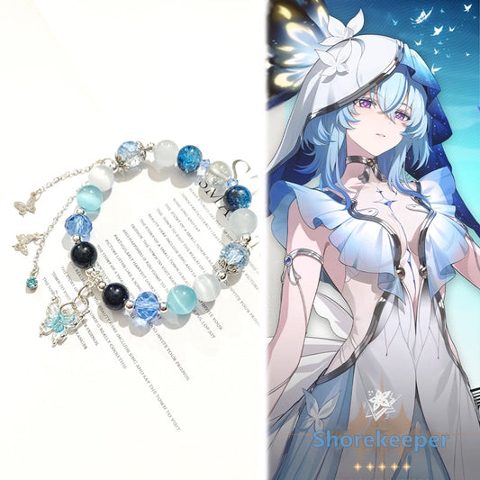 Smile House Plush Game Wuthering Waves WuWa Shorekeeper Inspired Bracelet