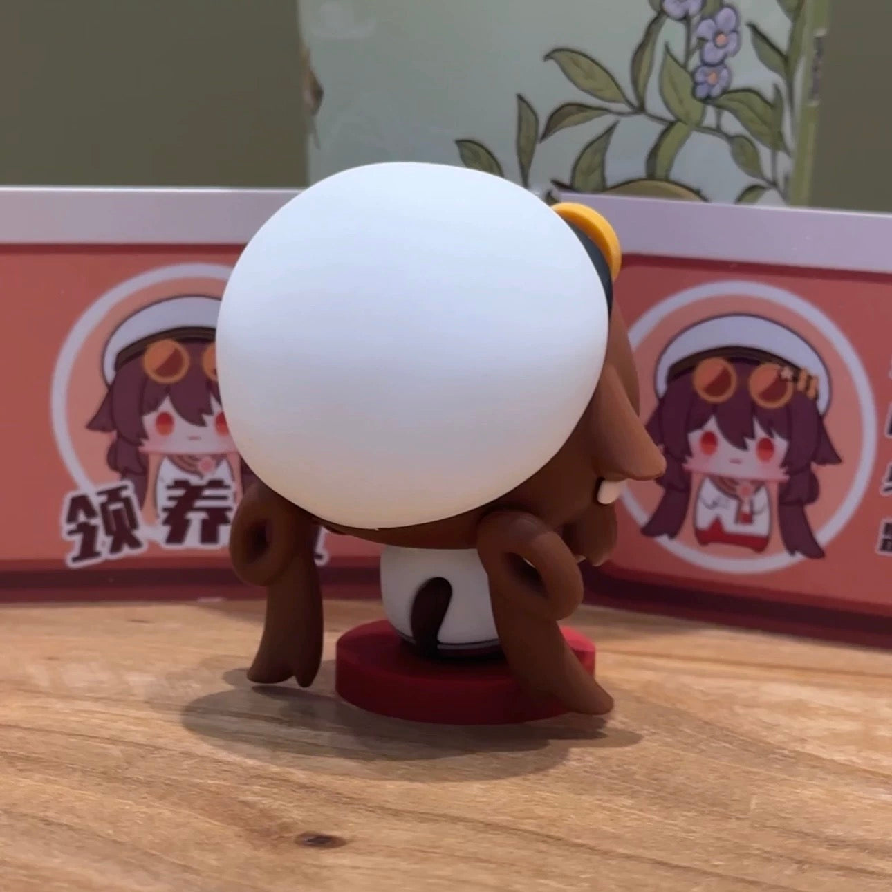 Smile House Plush Genshin Impact Hutao Hu Tao Cherries Snow-Laden Cute Action Figures 6CM