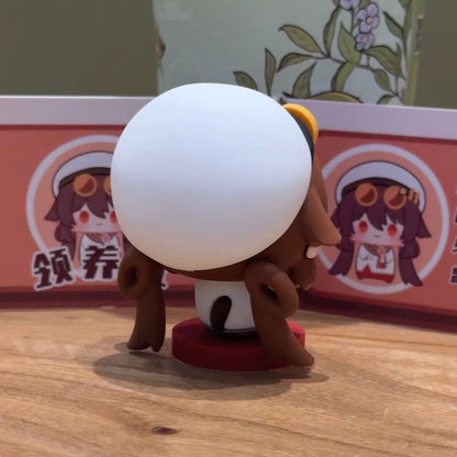 Smile House Plush Genshin Impact Hutao Hu Tao Cherries Snow-Laden Cute Action Figures 6CM