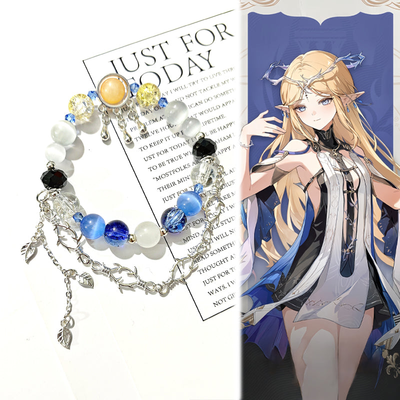 Smile House Plush Game Wuthering Waves Cartethyia Inspired Bracelet