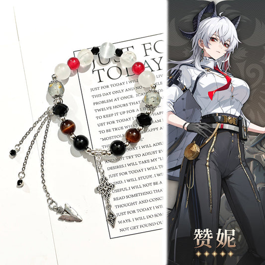 Smile House Plush Game Wuthering Waves WuWa Zani Inspired Bracelet