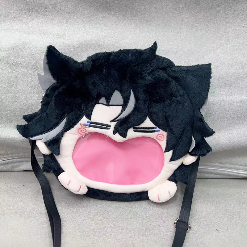 Smile House Plush Game Genshin Impact Wriothesley Crossboday Bag Backpack