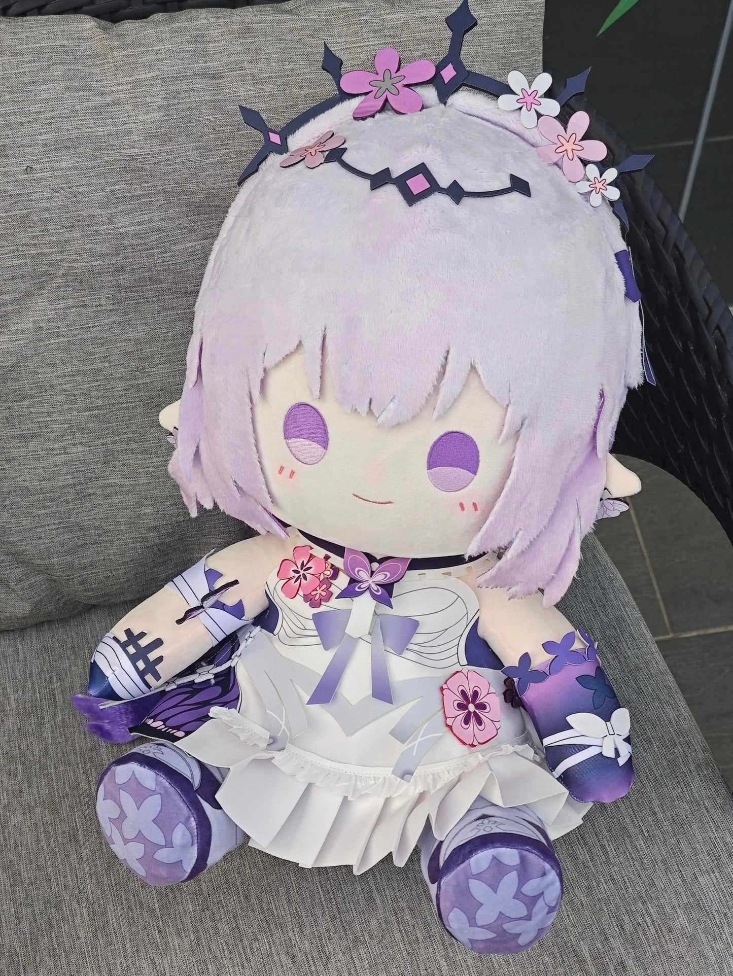 Smile House Plush Honkai: Star Rail Plushies Castorice Staring Eyes Ver Plush Doll 40CM