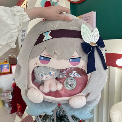 Smile House Plush Honkai Star Rail Firefly Smile Backpack Ita Bag