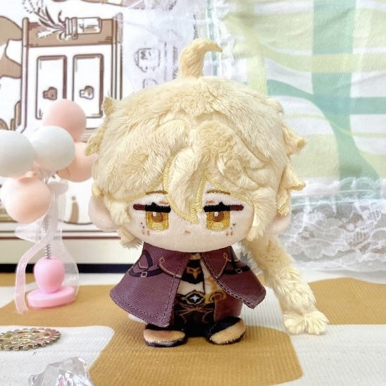 Smile House Plush Genshin Impact Yoimiya Traveler Lumine Dainsleif Cloak Plush Doll 12 CM