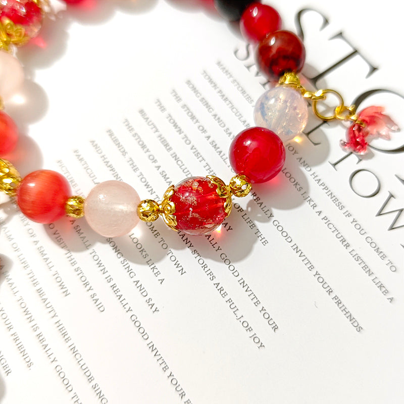 Smile House Plush Honkai: Star Rail Sparkle Hanabi Inspired Bracelet