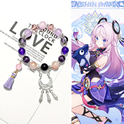 Smile House Plush Game Genshin Impact Citlalicue Inspired Bracelet