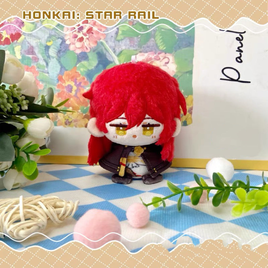 Smile House Plush Honkai: Star Rail Cloak Plushies Tingyun Seele Himeko Qingque Cloak 12CM Plush Doll