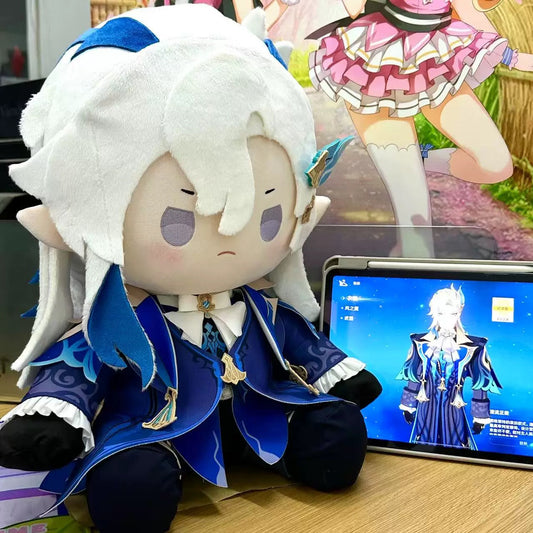 ¡¾Free Shipping¡¿Smile House Plush Genshin Impact Plushies  Neuvillette Staring Eyes 40CM Plush Doll