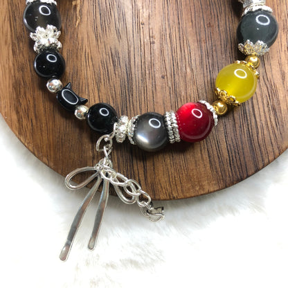 Free Shipping Smile House Plush Zenless Zone Zero ZZZ Miyabi Inspired Round Bracelet