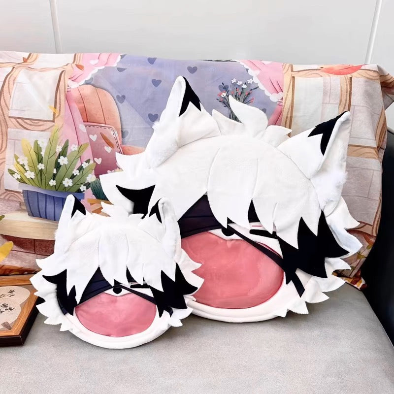 Smile House Plush Zenless Zone Zero/ZZZ Von Lycaon Smile Bag Crossbody Backpack