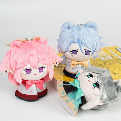 Smile House Plush Genshin Impact Xiao Yae Venti Kazuha Cloak Baby Plush Doll 12 CM