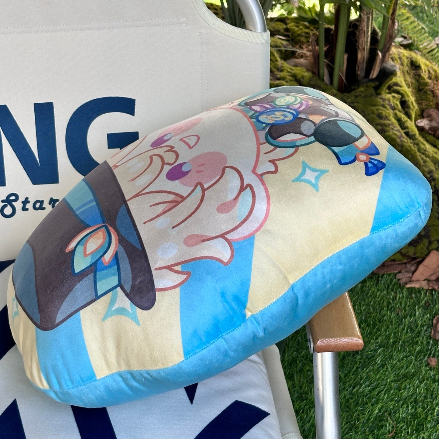 Smile House Plush Honkai: Star Rail Pillow Aventurine Plush Doll 38CM