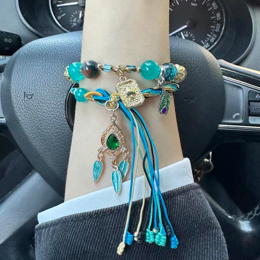 Smile House Plush Honkai: Star Rail Aventurine Double Bracelet