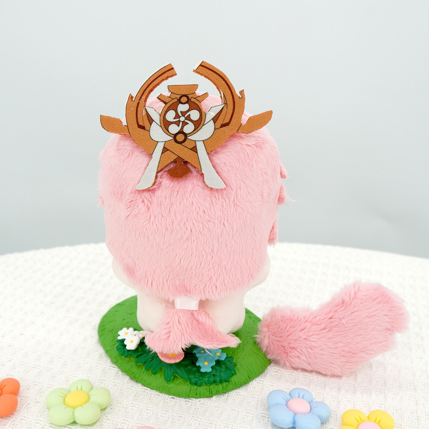 Smile House Plush Genshin Impact Fanart Plushie Yae Miko Cute Plush Doll 12 CM