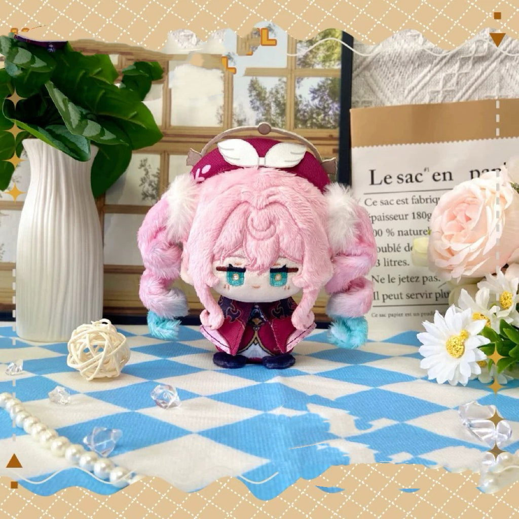 Smile House Plush Honkai: Star Rail Anaxa Tribbie Phainon Mydei Hyacine Castorice The Herta Plushies 12CM Cloak Plush Doll