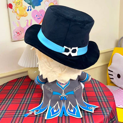 Smile House Plush Honkai: Star Rail Plushies Cat Aventurine 40CM Plush Doll With Hat