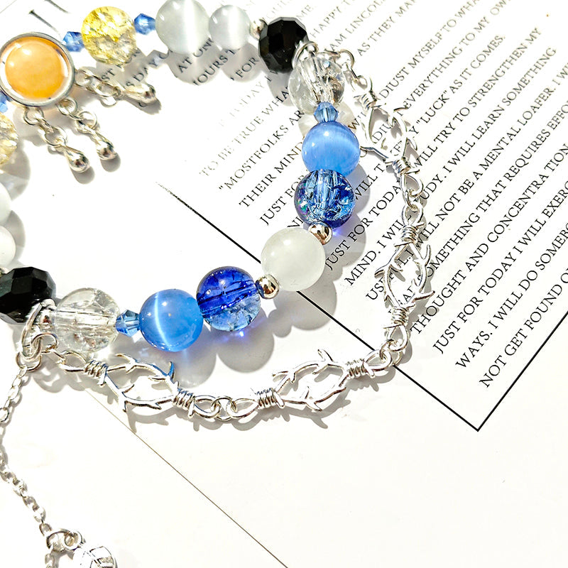 Smile House Plush Game Wuthering Waves Cartethyia Inspired Bracelet