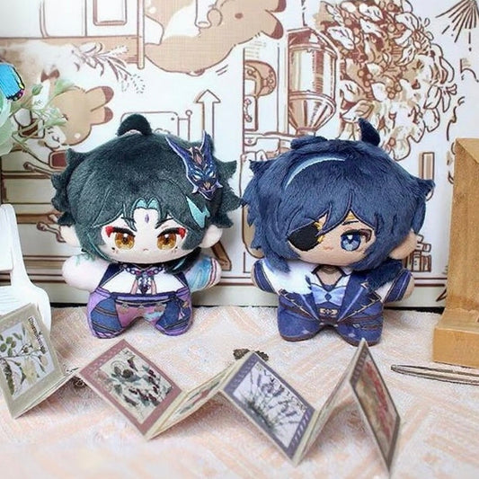 Smile House Plush Genshin Impact Plushies Xiao Kaeya 12CM HX Style Plush Doll