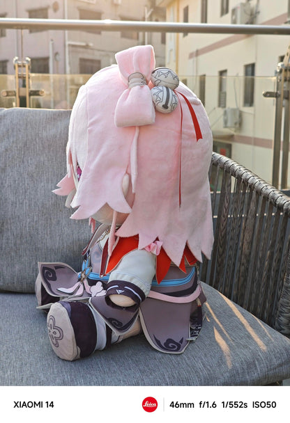Smile House Plush Honkai: Star Rail Plushies March 7th Big Eyes 40CM Plush Doll